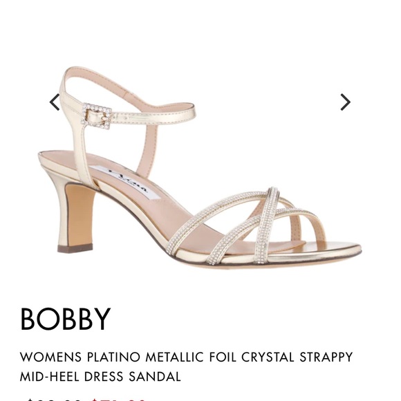 Nina ankle strap 2 inch heel - Picture 2 of 2